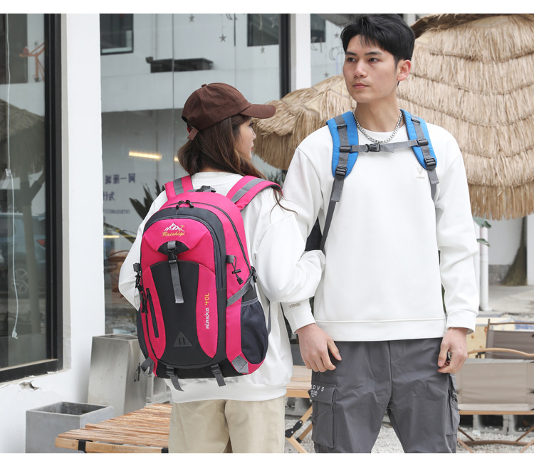  逸途 登山包户外运动秋冬男女双肩电脑包时尚学生书包休闲40L旅行背包详情29