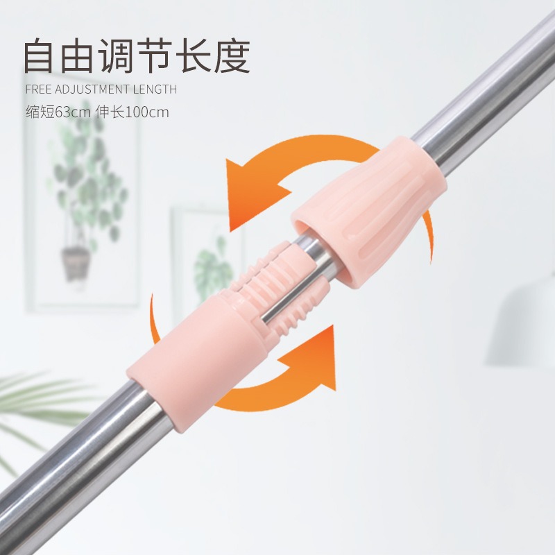 不锈钢撑衣杆可伸缩晾衣叉晾衣撑杆家用衣叉杆凉衣杆棍阳台叉衣杆详情4