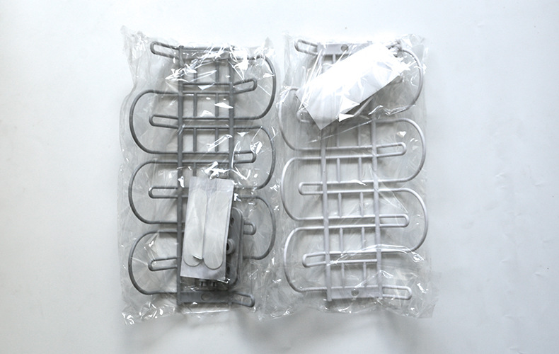 2453桌底电源线插排置物架 拖线板隔层挂篮分层架插线板收纳架详情1