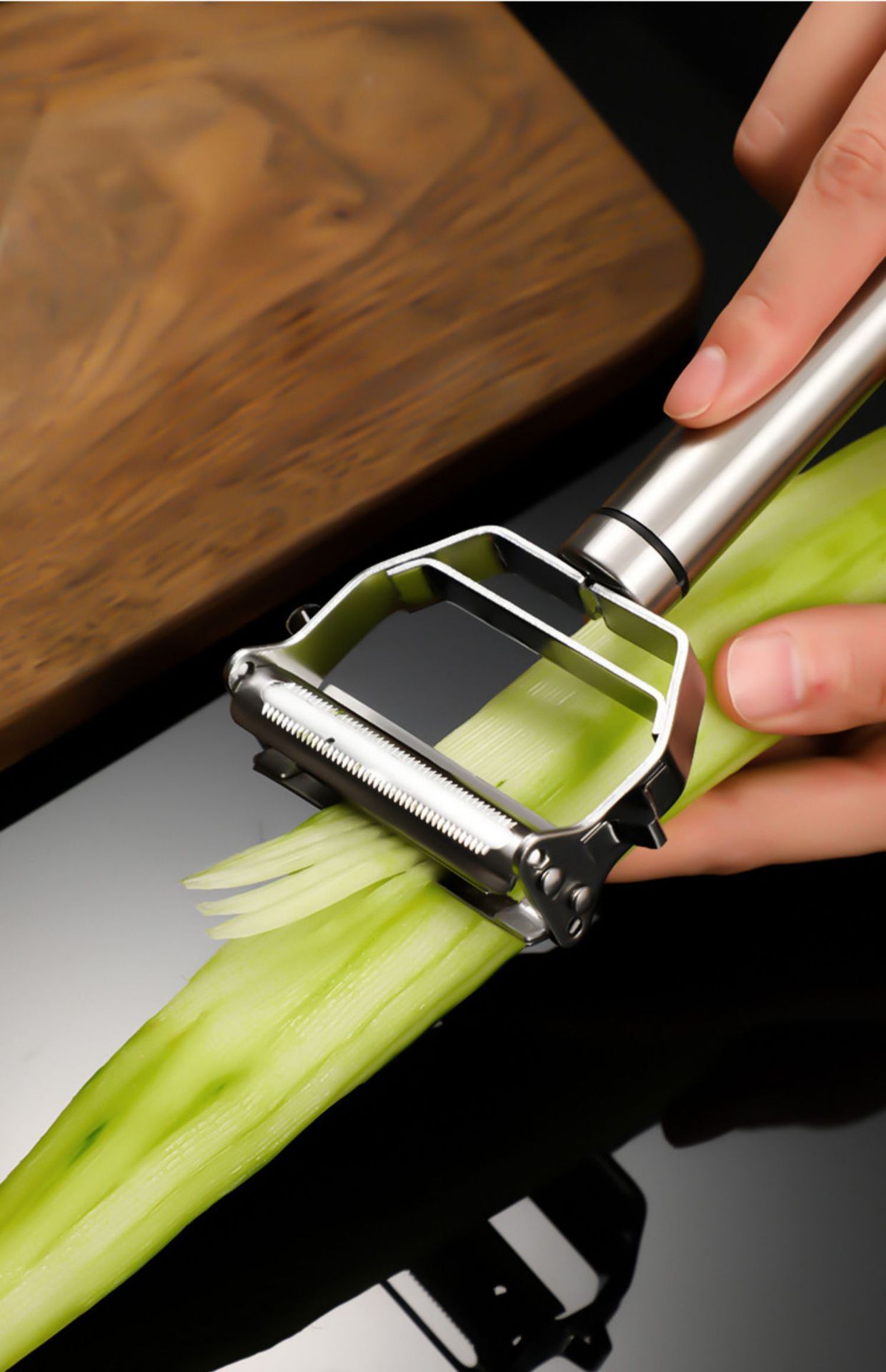 不锈钢刨丝器厨房瓜果刨子水果削皮刀家用多功能削皮刨丝神器削皮详情2