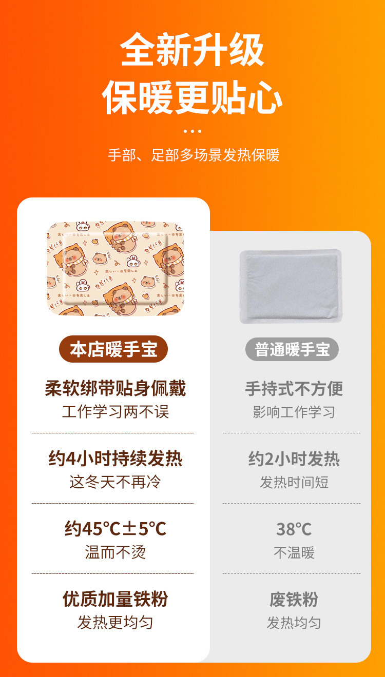 暖手宝艾草暖宝宝贴暖宝贴暖贴暖身穿戴式暖足暖手贴穿戴式手足宝详情17