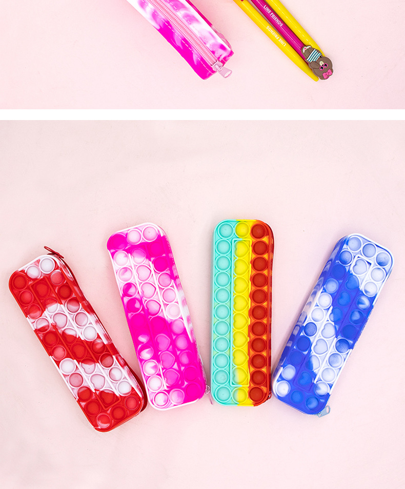 New cross-border pen case, Rat Killer Pioneer, Color Rat Killer Pioneer pen box storage bag, student stationery, stress-relieving press fun pic 12