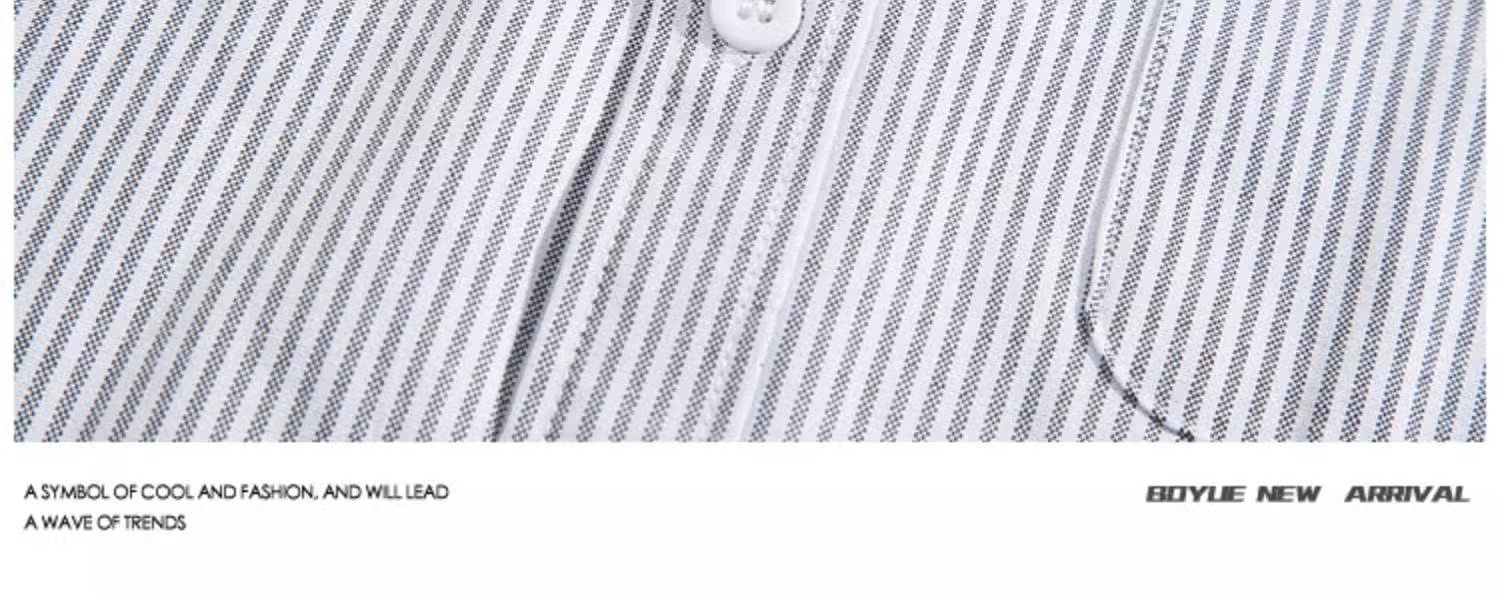 Casual striped long-sleeved shirt for men, spring and autumn Hong Kong-style shirt, loose trendy brand, high-end and cool, casual coat pic 5