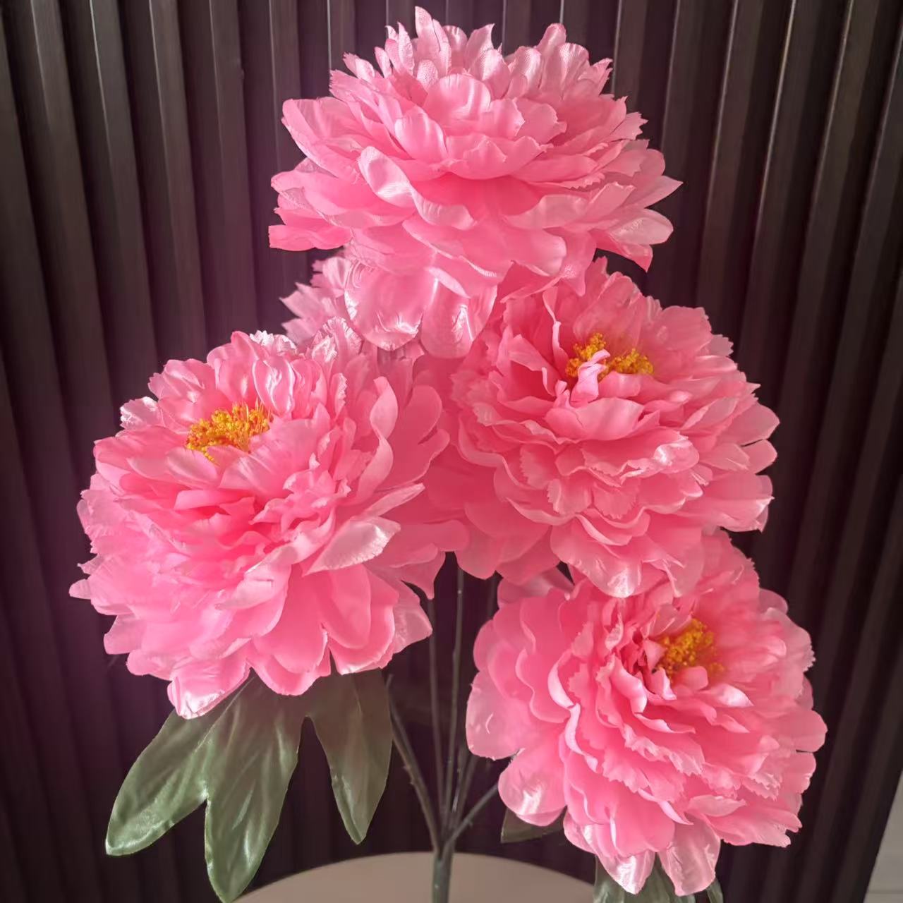 扫墓用花7头富贵牡丹花束花清明节上坟祭祀墓前摆放花菊仿真花详情3