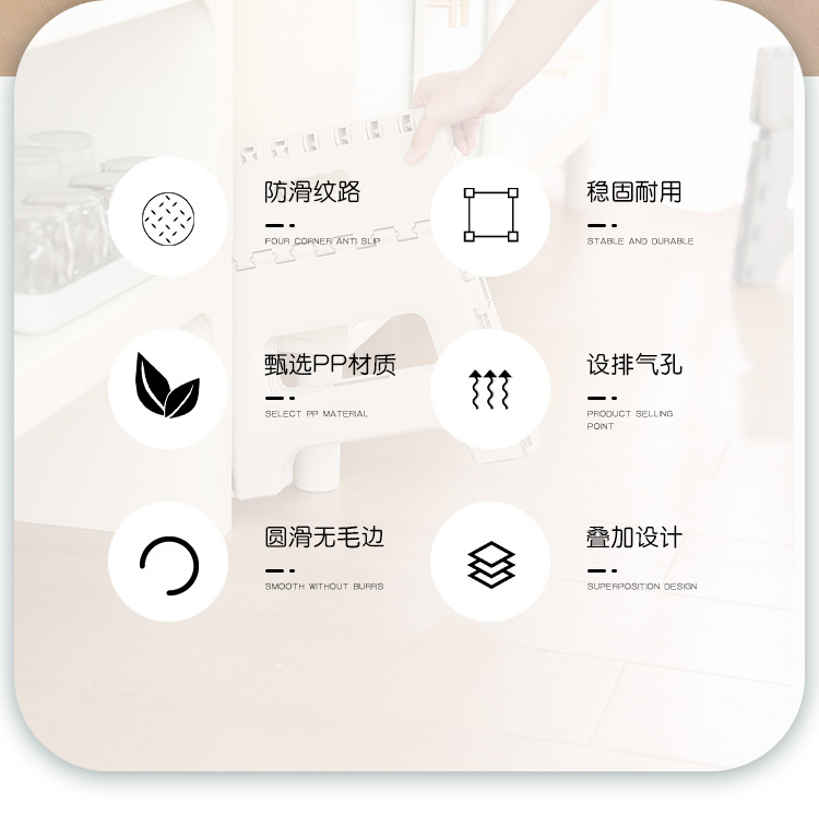 折叠凳便携户外矮凳家用成人高凳钓鱼露营小凳子火车塑料折叠板凳详情3