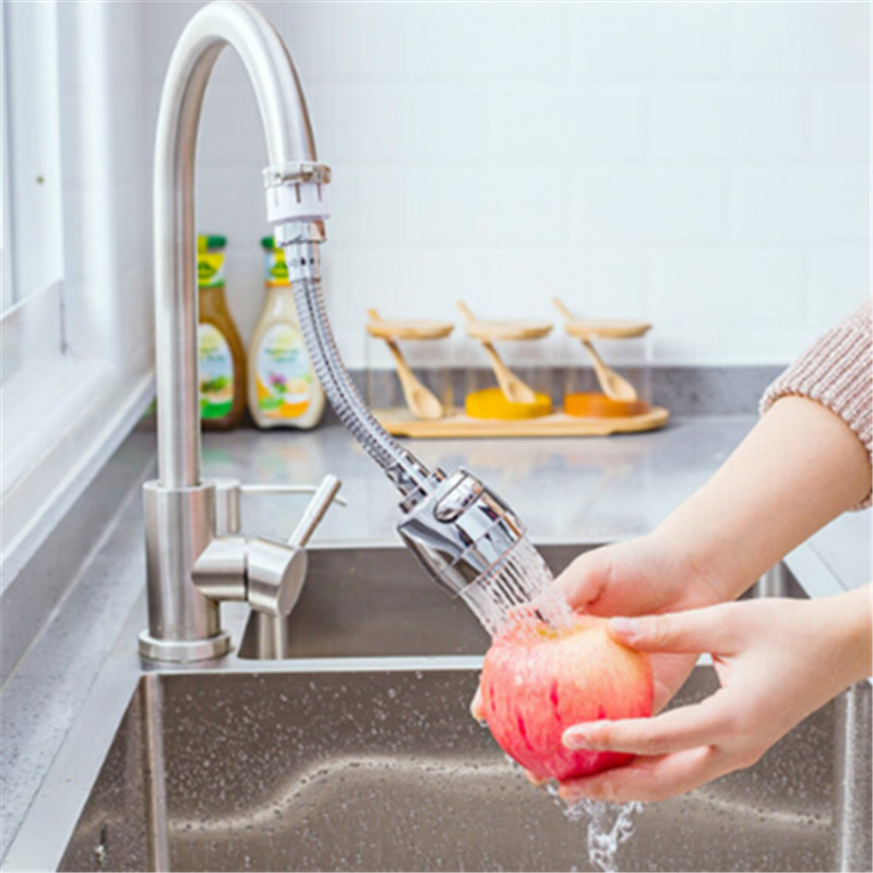 厨房洗菜盆水龙头延伸器万向旋转防溅水嘴面盆花洒头过滤嘴起泡器详情3