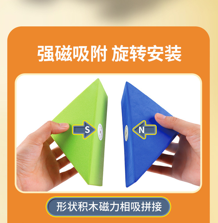 玩乐汇百变大颗粒EVA磁力磁吸积木拼装拼搭益智玩具宝宝女孩-男孩详情4