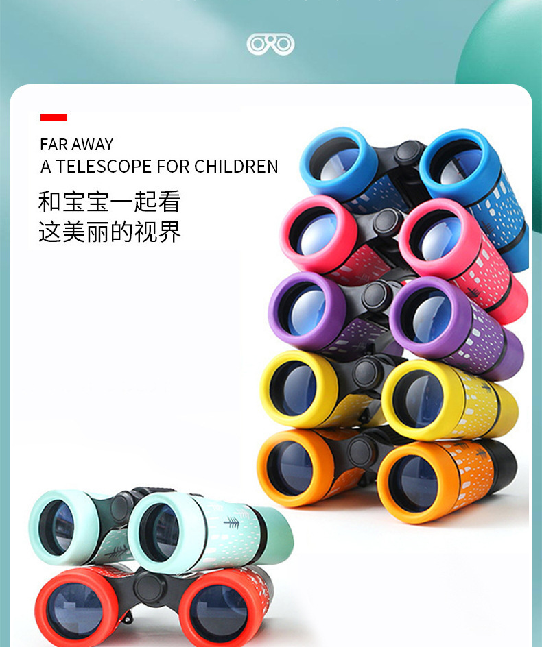 Wholesale binoculars4X30 color mixed binoculars, toy binoculars and gift binoculars from the manufacturer pic 15