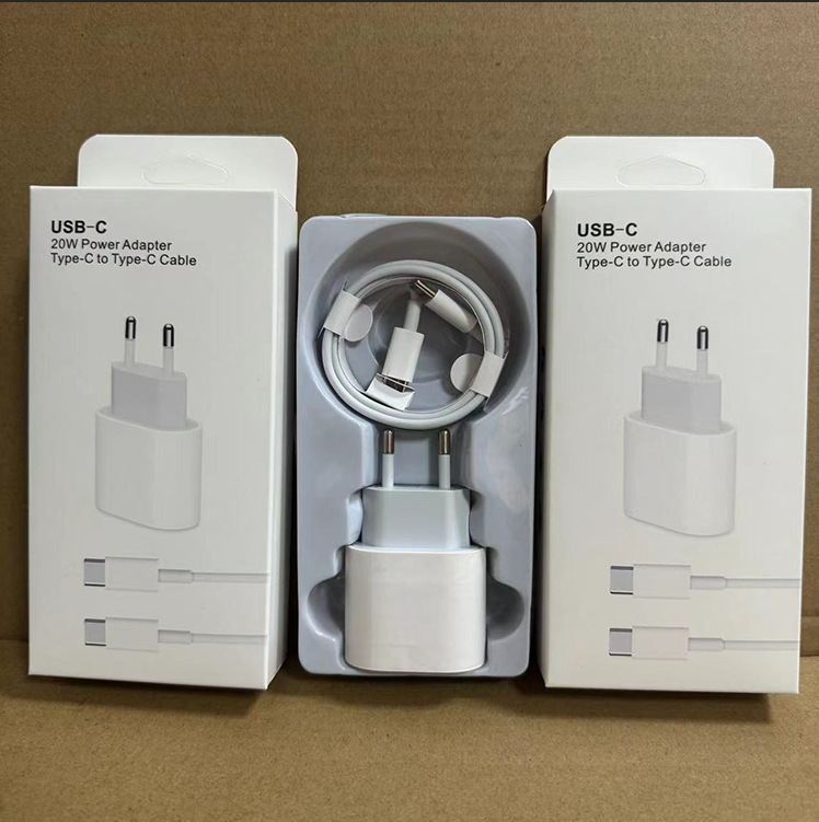 跨境PD20W澳规欧美英标快充充电器适用iphone1416苹果充电器套装详情7