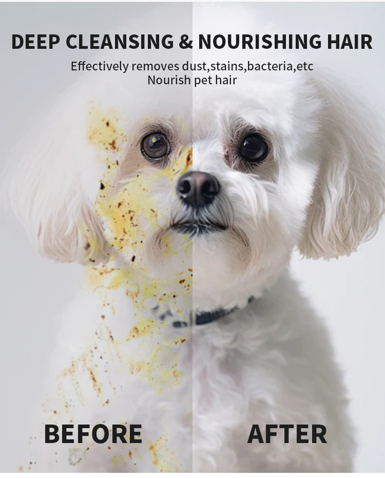 Foreign trade cross-border pet products, pet hand sanitizers, cat and dog bathing, cleaning, dry cleaning, wet wipes, gloves deodorizing pic 7