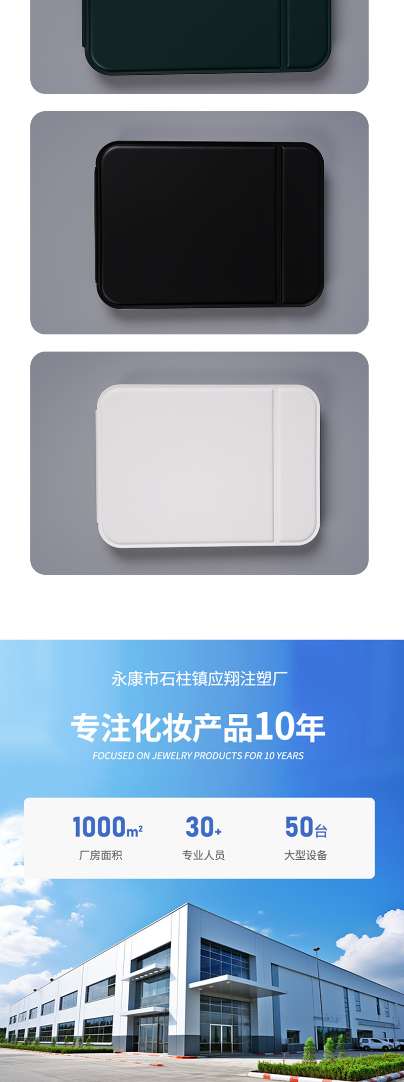 跨境镜子化妆镜带灯折叠led便携网红女生公主简约学生宿舍办公室详情7