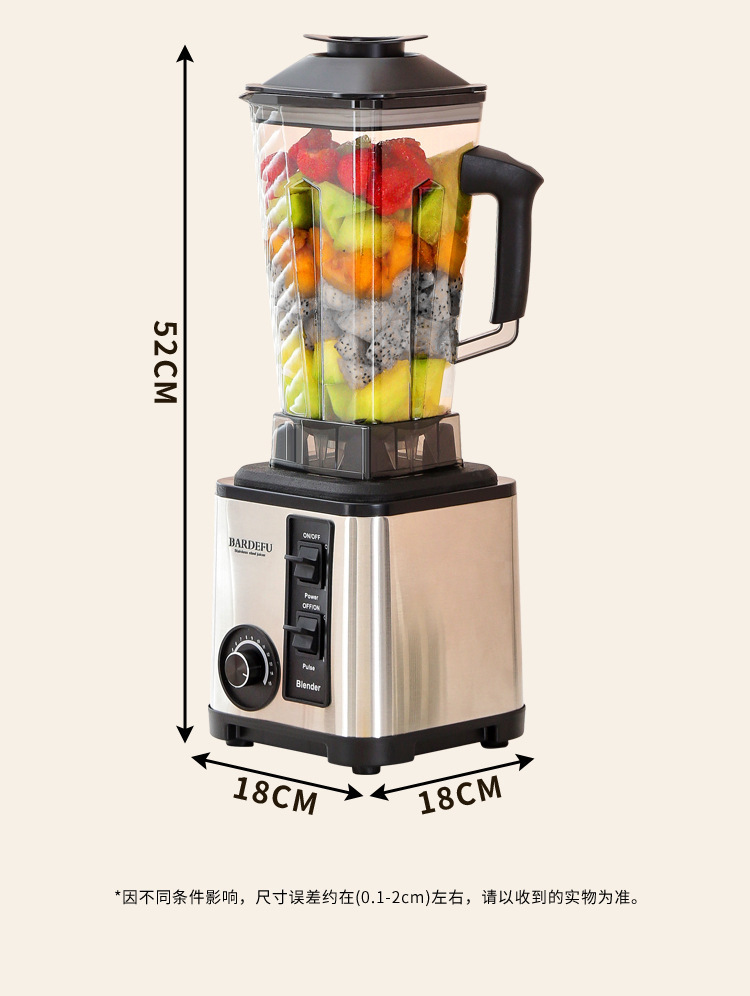 3L8in1blender cross-border North American and European stainless steel large-capacity metal blender, meat grinder, juicer pic 22