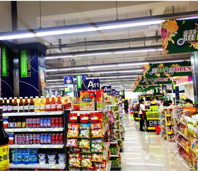 led灯管T8分体1.2米日光灯铝塑管学校车库医院商场工程照明灯管详情8