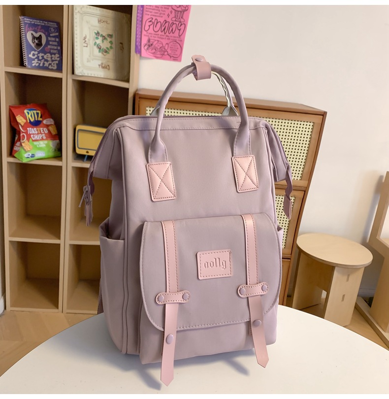 妈咪包ins手提大容量高级感学生外出轻便旅行女士多功能书包详情34