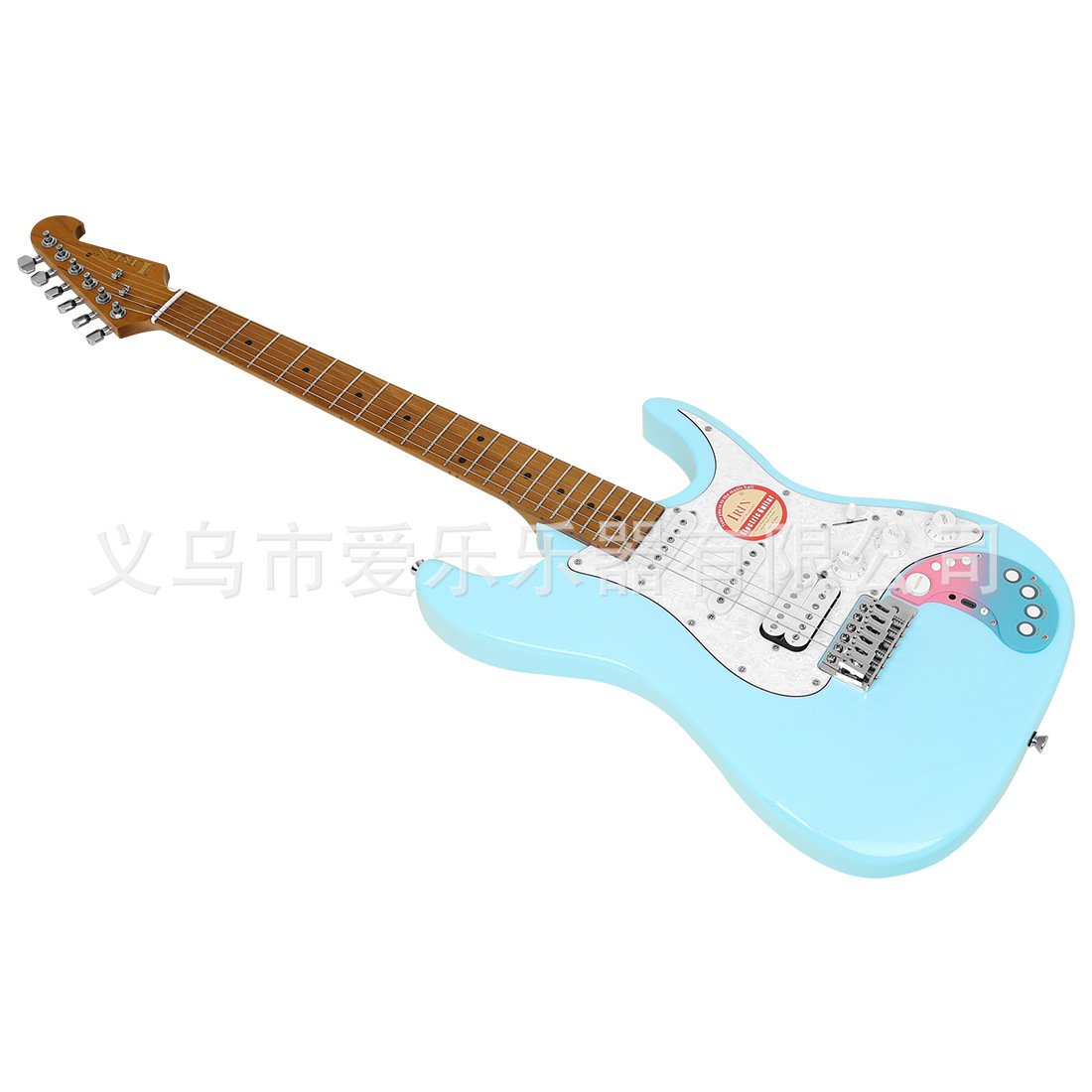 IRIN smart electric guitar with built-in effects 22 Bluetooth electric guitar, poplar electric guitar, high-end guitar case pic 5