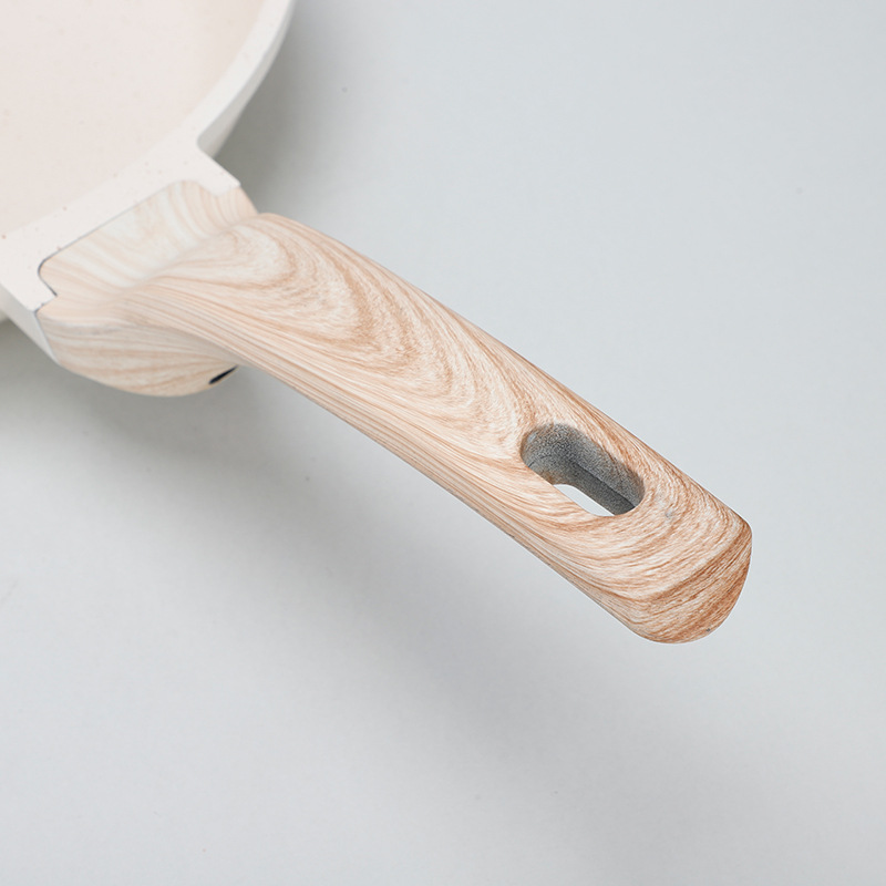 亚马逊批发麦饭石平底不粘锅家里烤肉盘早餐煎蛋锅披萨盘煎饼锅详情5