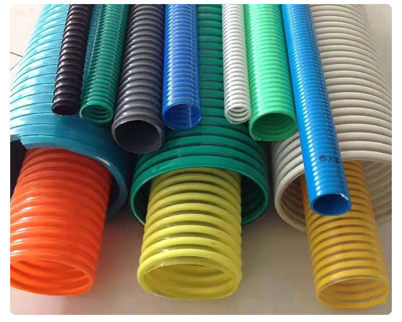 源头工厂高压塑筋螺旋软管高弹性耐负压PVC软管耐酸碱pvc螺旋管详情9