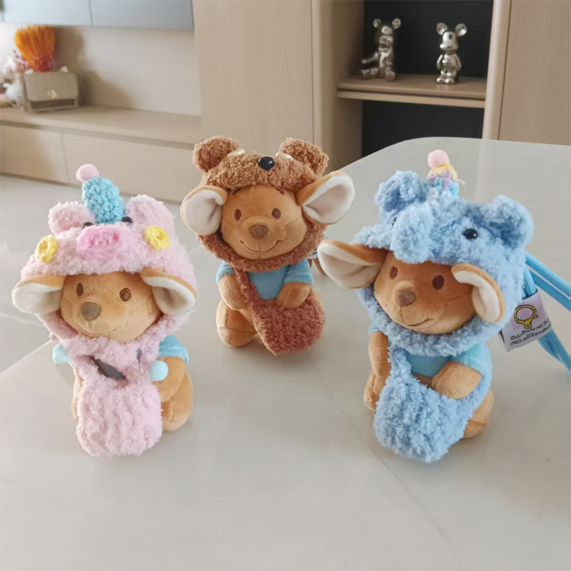 Creative little bean figurines, plush pendants, keychains, cute bags, hanging decorations, accessories, birthday gifts, claw machine dolls pic 11