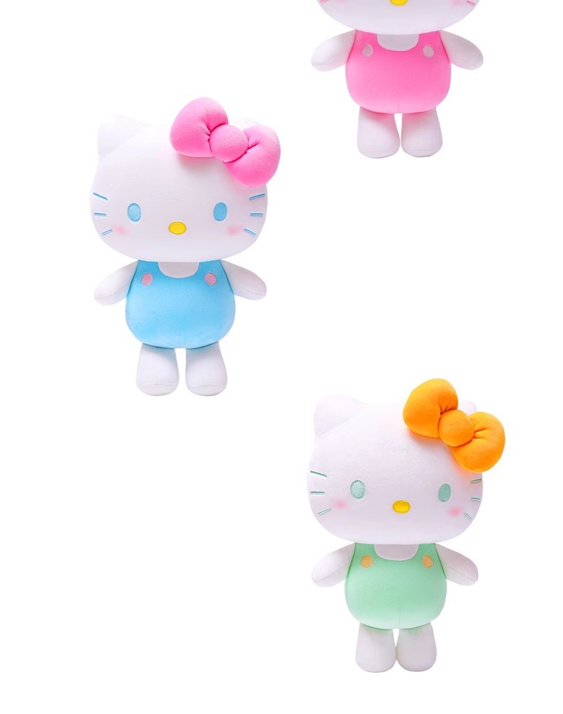 hellokitty plush toy, Hello Kitty birthday gift, large throw pillow pic 10