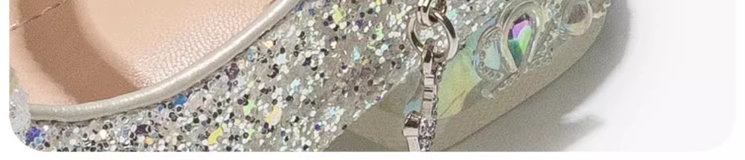 女童公主鞋2024新款儿童皮鞋小女孩水晶鞋宝宝软底高跟鞋礼服鞋子详情8