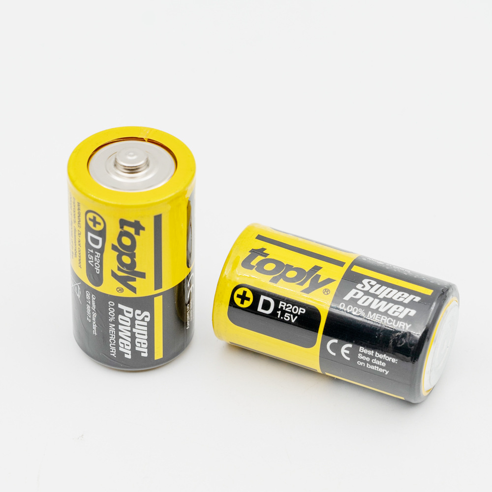 toply 1号电池 煤气灶R20P大号电池 热水器手电筒1.5V一号干电池碳性D大号电池批发详情6
