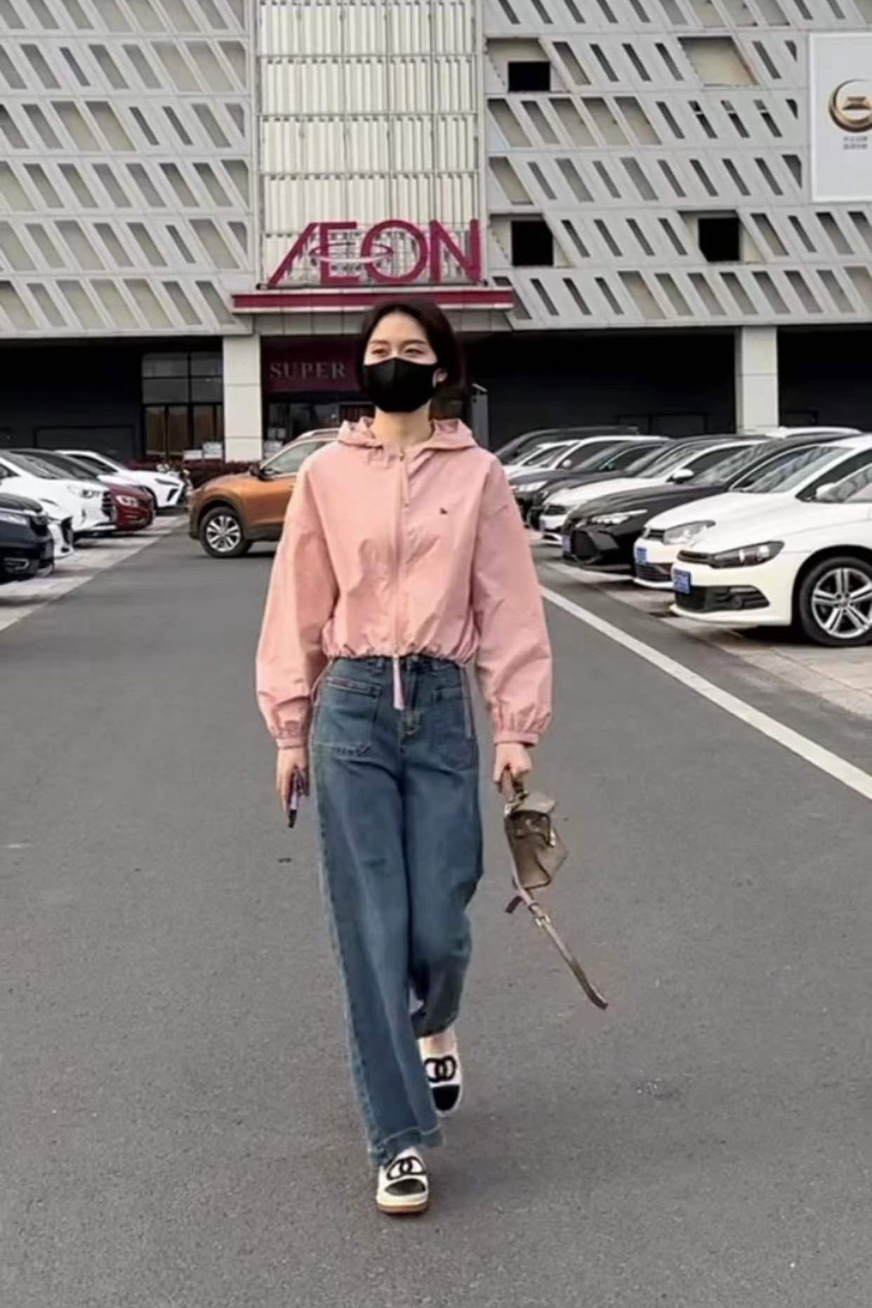 防晒衣女夏季薄款外套2024年新款短款小个子宽松百搭连帽防晒上衣详情8