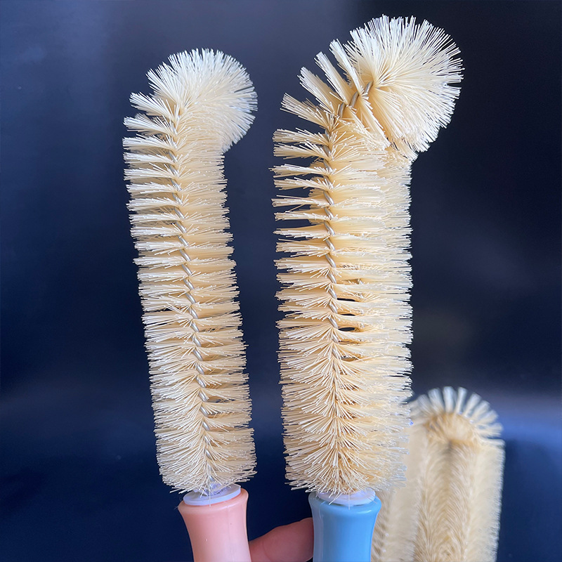 【 Zone 2-12 】101 Plastic Handle - Cup Brush 336 per piece 101 Plastic Handle Cup Brush, Water Bottle Brush, Tea Cup Brush, Cleaning Brush, Daily Household Baby Bottle brush pic 6