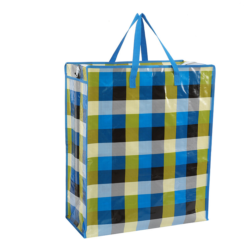 厂家批发衣物收纳袋防水防潮编织袋家用棉被衣服收纳手提打包袋详情8