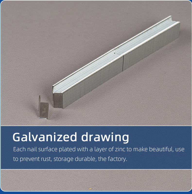 Open source corner nails photo frame nails 5#, 7#, 8#, 10#, 12#, 15# broken durable nails for photo frame, galvanized iron air nail gun nails pic 3