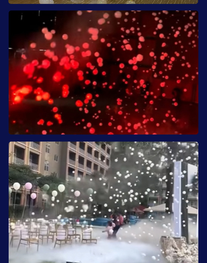 跨境特效烟炮一体大型自动LED四轮烟泡机 演唱会婚庆舞台活动派对烟雾泡泡机DMX出泡量大游乐场水上乐园氛围雾泡起泡道具详情16