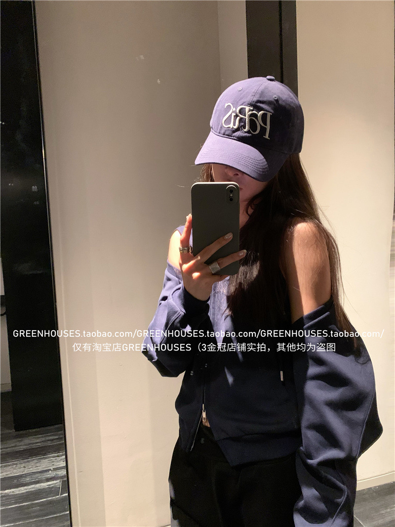 美式复古休闲百搭刺绣鸭舌帽子女韩版遮阳显脸小大头围棒球帽男潮详情21