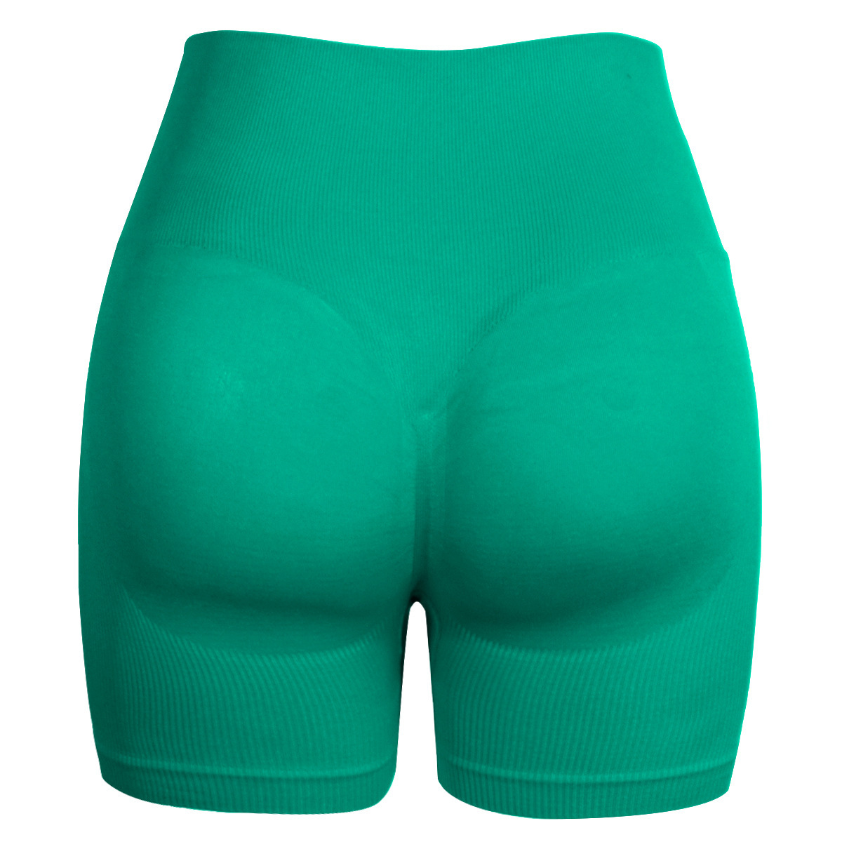 Cross-border seamless threaded peach shorts, hip-lifting yoga capri pants, super elastic slimming sports running fitness pants for women pic 20