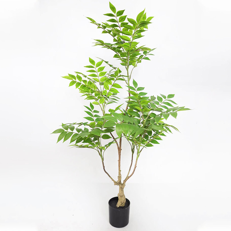 仿真绿植漆树假树工厂直售家居卧室阳台景观装饰盆栽宠物园艺盆景详情4
