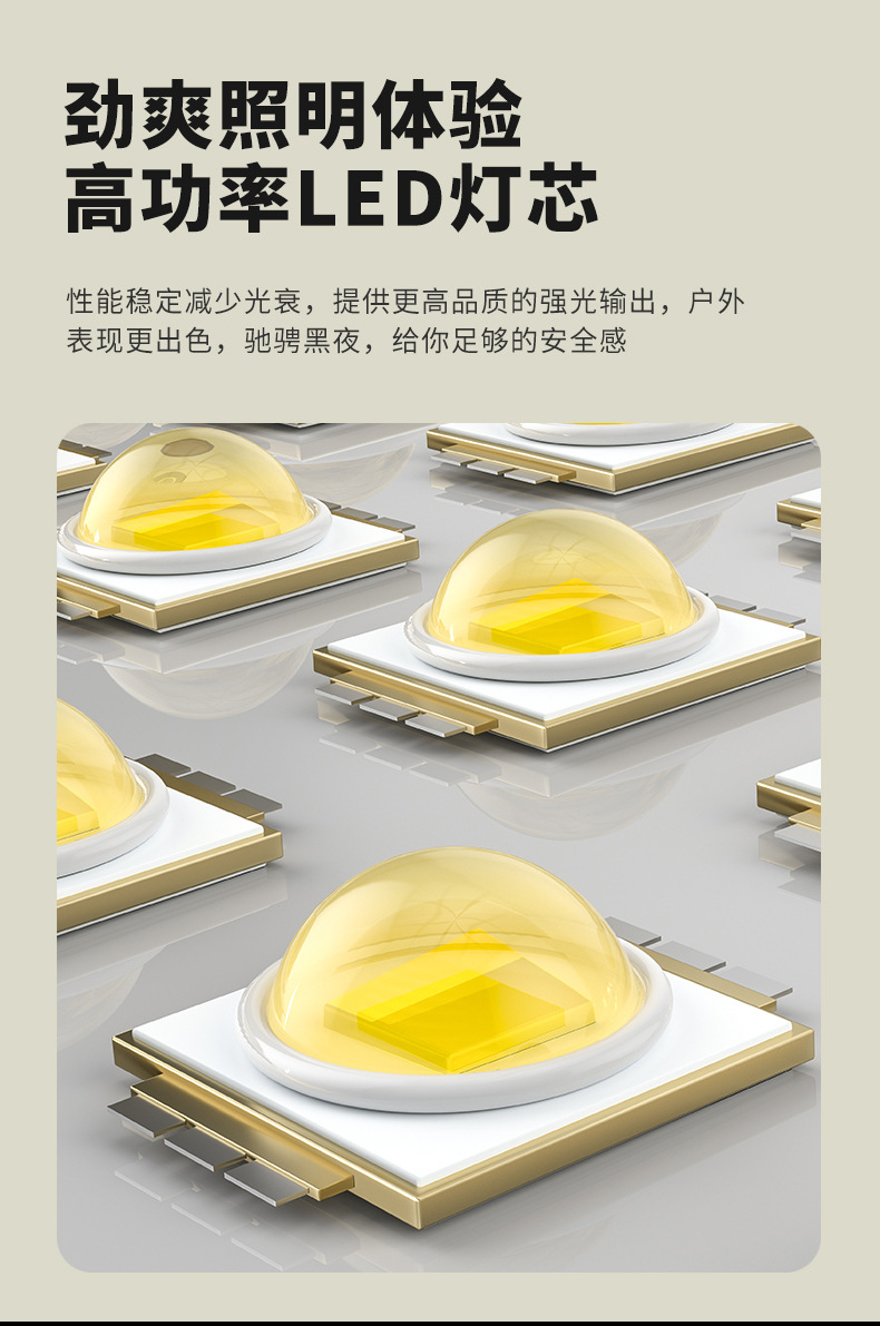 Headlamps: Rotatable head work light, mini maintenance warning, portable light, emergency night light, magnetic keychain light pic 5