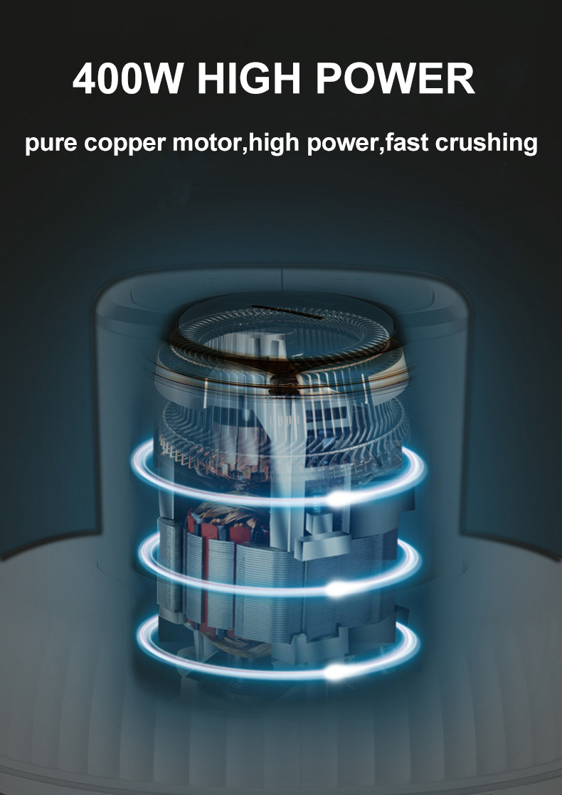 Foreign trade SOKANY06028 Meat grinder, Household complementary food processor, Blender, Vegetable cutter WONDER CHOPPER pic 10