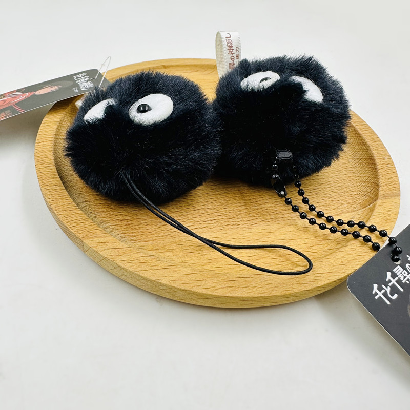 宫崎骏龙猫千与千寻毛绒挂件灰尘精灵公仔玩具布艺可爱摆件礼物详情5