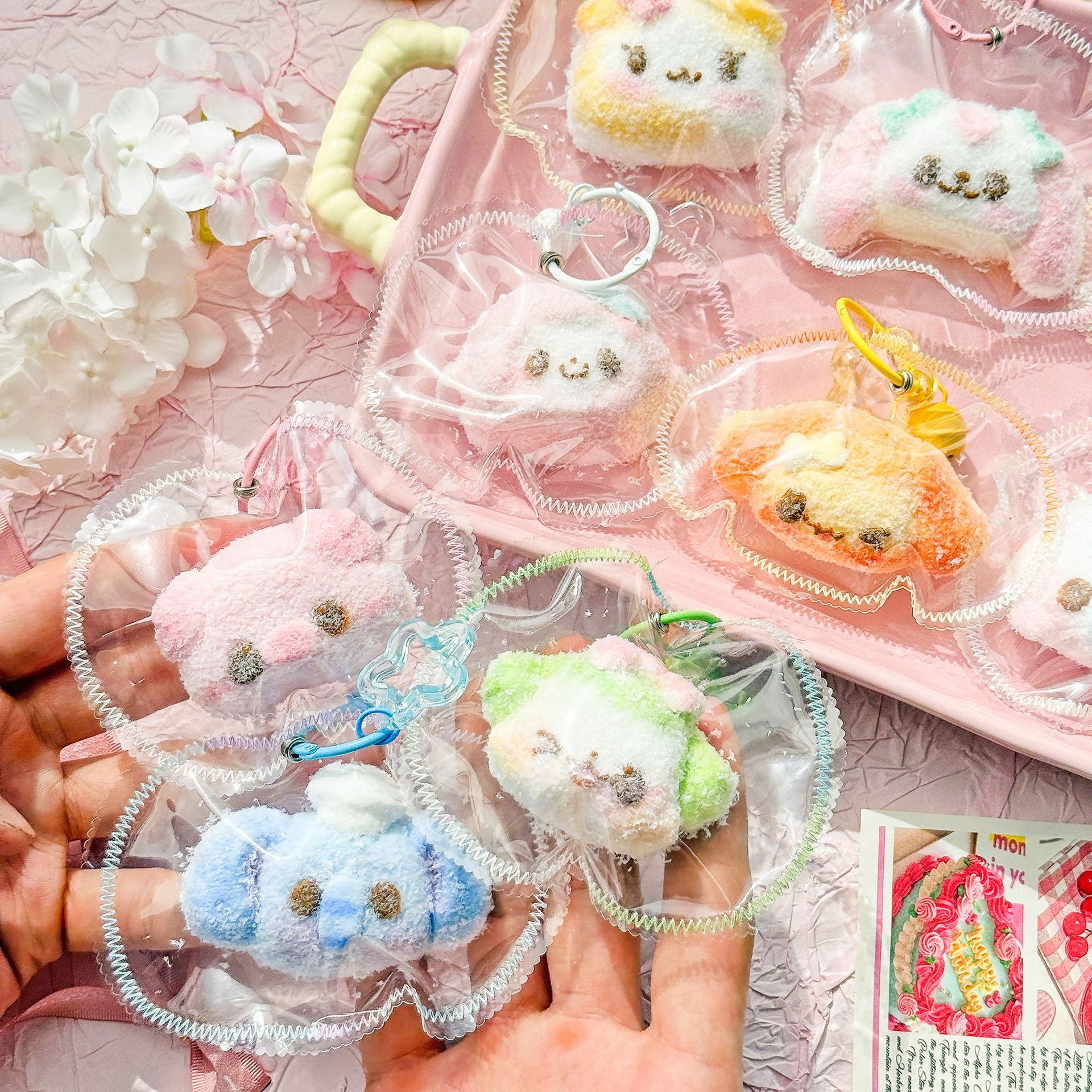 创意动物头食品级硅胶捏捏乐解压玩具网红爆款毛绒公仔挂件放松神器详情12