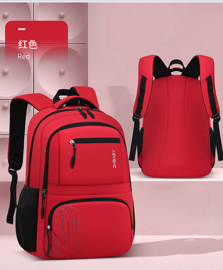 Nuevo modelo sesame baby school school bag hombres 6-12 años luz casual kids school bag multi-compartimento bolsa de estudiante pic 15