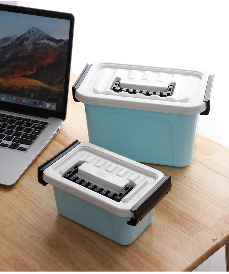 塑料收纳箱带盖衣物玩具收纳盒车载整理箱大容量床底储物箱详情14