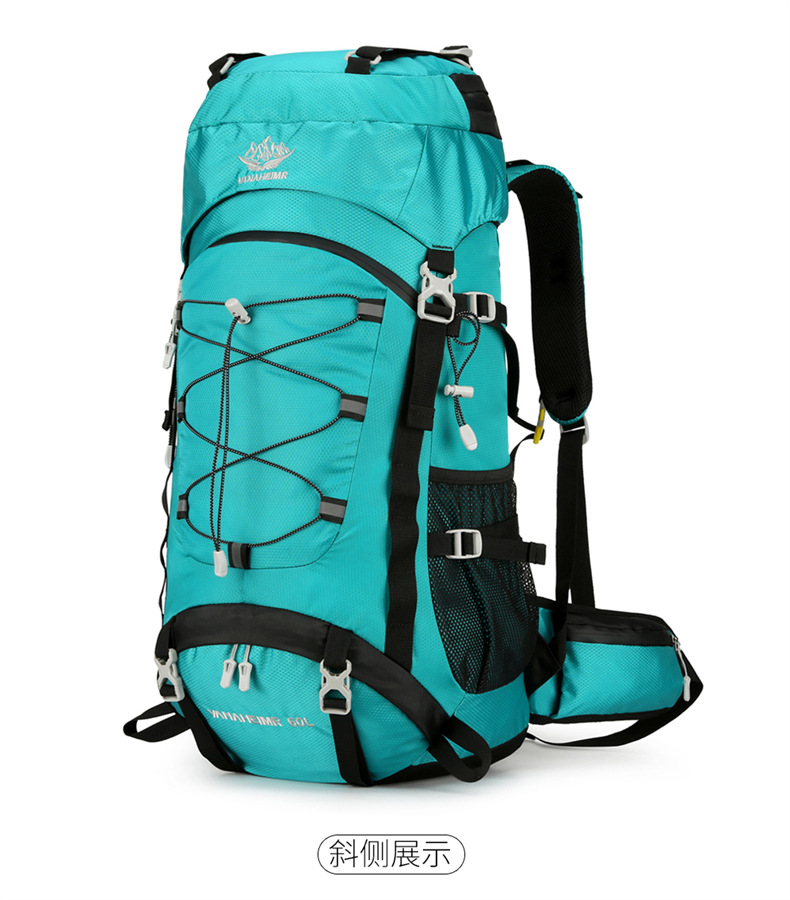 Yitu Outdoor Sports Mountaineering Bag 60-liter large capacity 2025 Autumn New Backpack, hiking, Camping and travel backpack pic 30