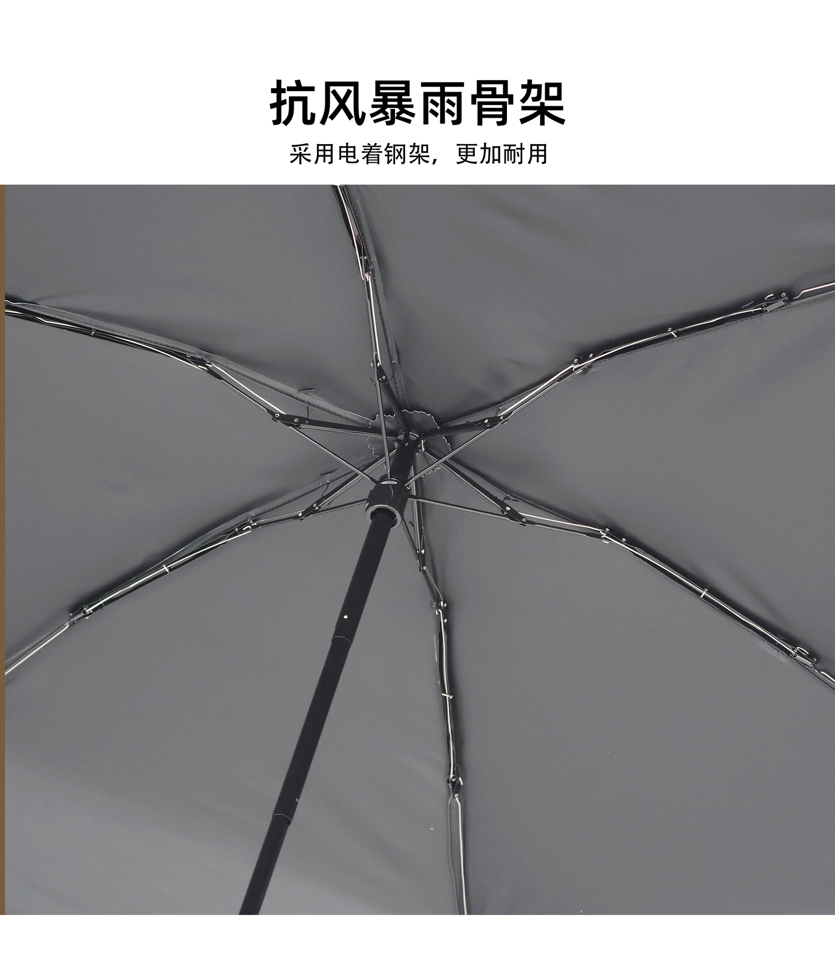 三丽鸥正版可爱少女心凯蒂猫系列珠链五折伞手动晴雨两用防晒遮阳详情15