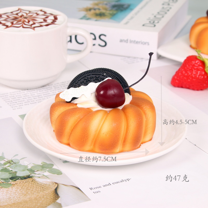 居家仿真假软香纸杯蛋糕冰激凌模型摆设道具食物拍照装饰婚庆道具详情29