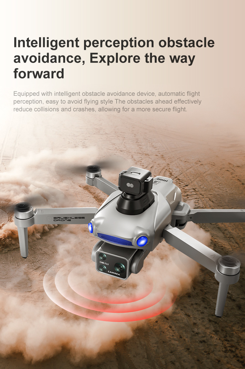The new cross-border S119 drone features GPS positioning for return with a screen and is a high-end aerial photography quadcopter with an 8k long battery life pic 41