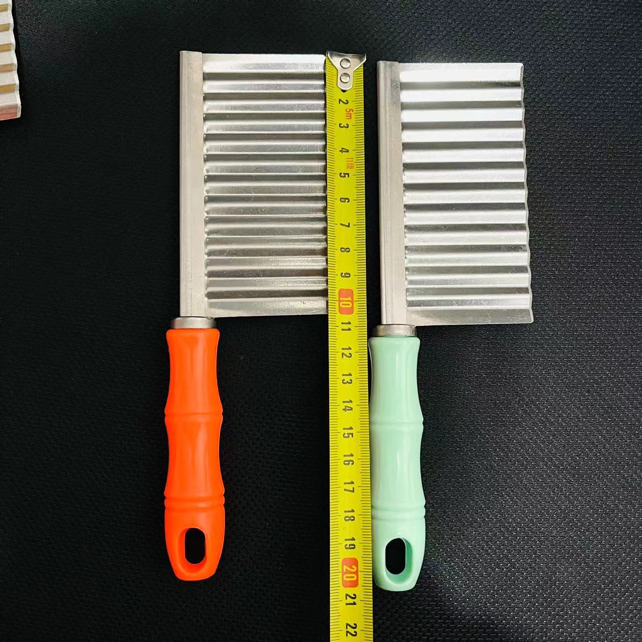 【 Zone 2-10 】 Potato knife 5 per bundle 500 per box, multi-functional Wolf tooth potato wavy knife, household deep-textured thickened Langya potato and fancy French fries knife 2 yuan pic 2