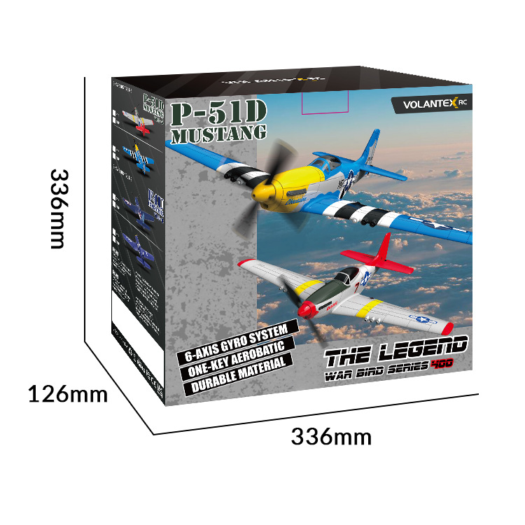 跨境欧兰斯P51遥控飞机电动玩具4通固定翼亚马逊热卖遥控飞机详情12