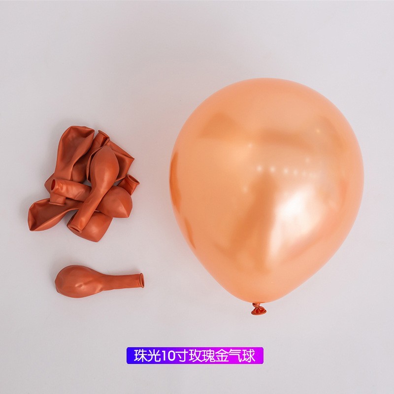 2.2-gram 10-inch matte latex balloons, pearlescent balloons, wedding balloons, party decorations, macarons, arch doors, wedding pic 37
