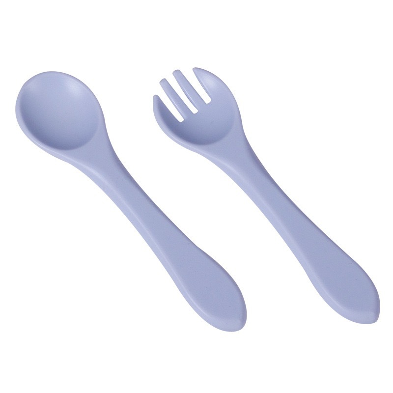 婴童 食品级硅胶勺  宝宝辅食餐具硅胶长柄儿童餐勺 喂养母婴用品详情6
