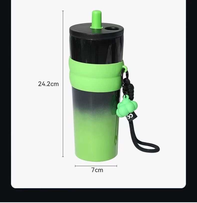 新款316不锈钢保温杯便携巨无霸吸管咖啡杯冰霸汽车水杯跨境批发详情21