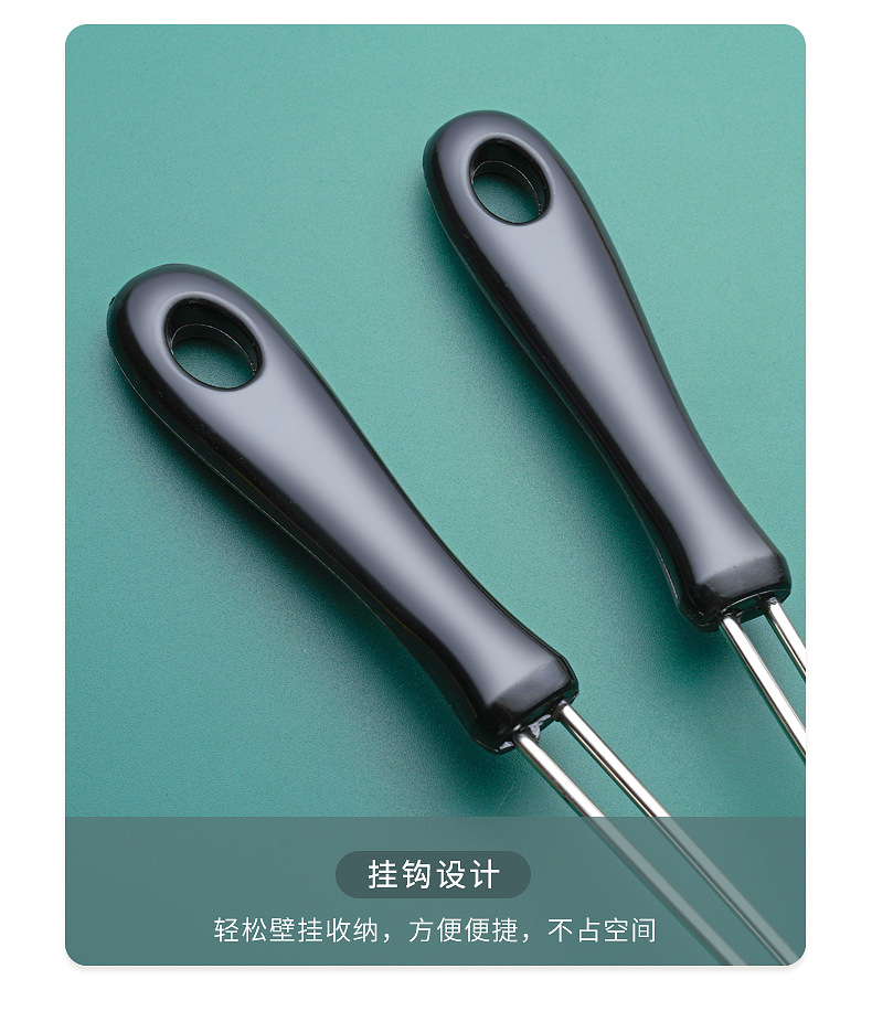 Stainless steel wire, plastic handle, rice noodle, spicy hot pot, filter screen, rice noodle scoop, household strainer, large leakage during frying pic 10