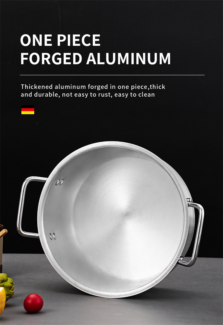 7-piece set of foreign trade kitchenware for Africa - aluminium pot Set 7-in-1 Pot set pic 9